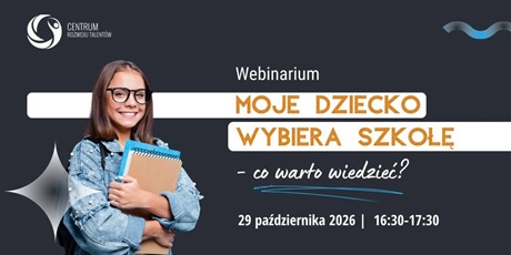 Bezpłatny webinar dla rodziców ósmoklasistów – wybór szkoły ponadpodstawowej