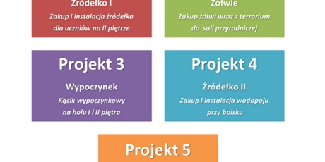 Budżet Uczniowski - zakwalifikowane projekty