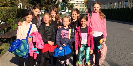 Dziewczęta z klas 4-tych w finale Mistrzostw Gdańska