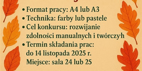 Konkurs "Barwy Jesieni"