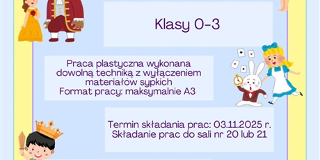 Konkurs „Moja ulubiona postać z bajki"