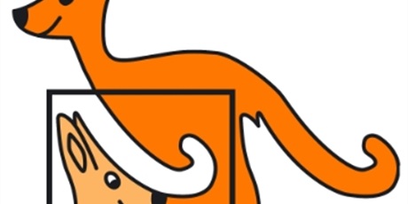 Powiększ grafikę: logo Konkursu Kangur - rysunek kangura