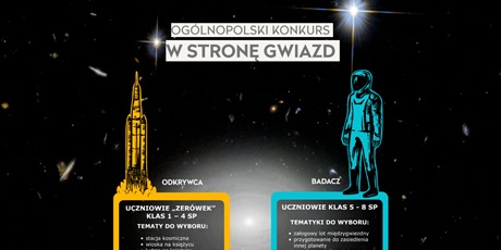 Ogólnopolski konkurs astronautyczny - zapraszamy 