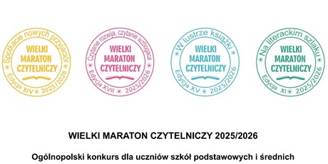 Rozpoczynamy kolejną edycję Wielkiego Maratonu Czytelniczego 2025/2026