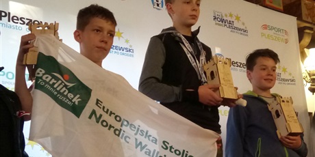 Sukces Mateusza z 5d w zawodach Nordic Walking