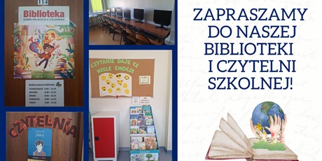 Zapraszamy do biblioteki szkolnej