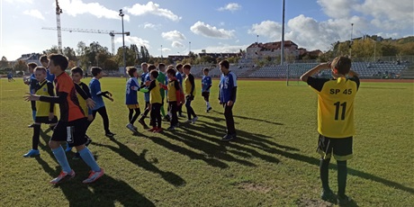 Nasi chłopcy w Półfinale Mistrzostw Gdańska w piłce nożnej chłopców