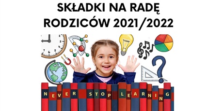 Powiększ grafikę: Plakat "Składki na Radę Rodziców w 2021/2022
